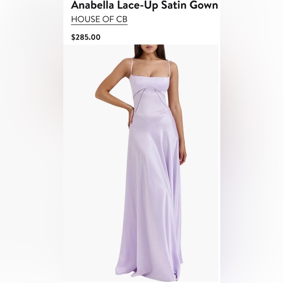 House of CB | Dresses | House Of Cb Anabella Dress In Orchid Purple Lextra  Large | Poshmark